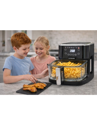 Wynwood Freidora Eléctrica Inteligente Vega con Panel Táctil | 1200W – Blanco o Gris