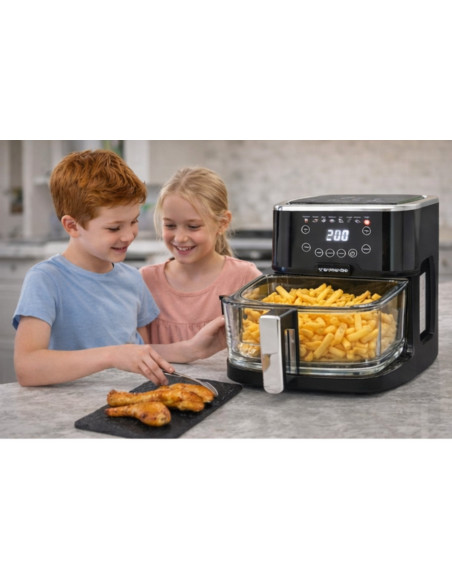 Wynwood Freidora Eléctrica Inteligente Vega con Panel Táctil | 1200W – Blanco o Gris