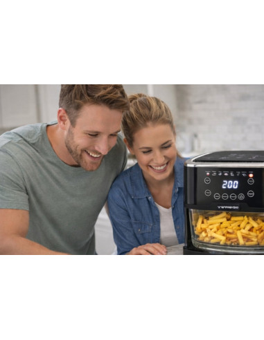 Wynwood Freidora Eléctrica Inteligente Vega con Panel Táctil | 1200W – Blanco o Gris