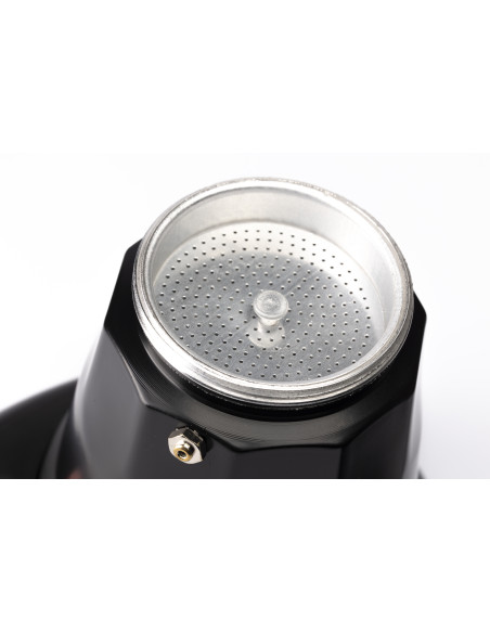 Wynwood Cafetera Italiana Eléctrica Capella – 6 Tazas, Aluminio, 480W