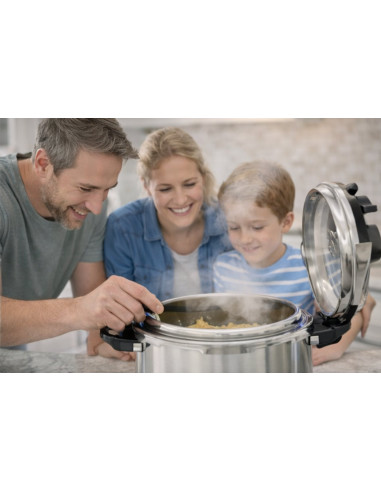 Olla a Presión 5L de Aluminio Segura y Rápida | Wynwood