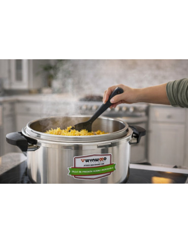 Olla Express de Acero Inoxidable 5L | Wynwood para Inducción y Gas
