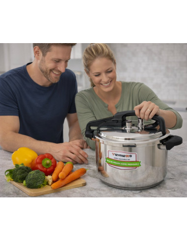 Olla Express de Acero Inoxidable 5L | Wynwood para Inducción y Gas