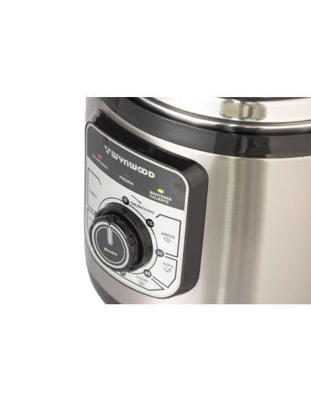 Wynwood Olla Programable Multifunción 6L 1000W | Cocina fácil y rápida