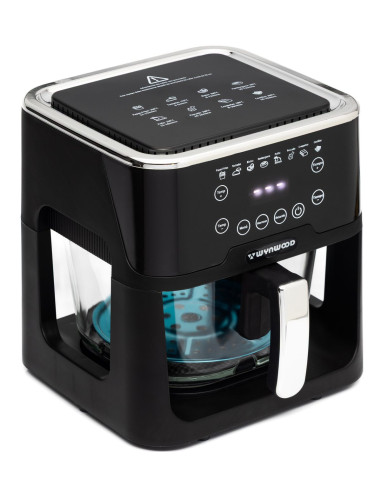 Wynwood Freidora Eléctrica Inteligente Vega con Panel Táctil | 1200W – Blanco o Gris