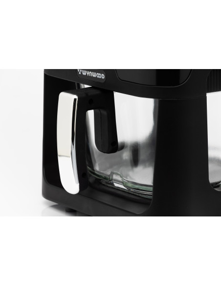 Wynwood Freidora Eléctrica Inteligente Vega con Panel Táctil | 1200W – Blanco o Gris