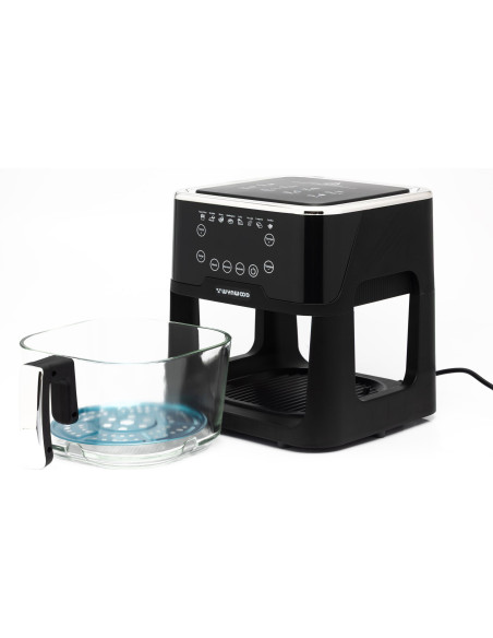 Wynwood Freidora Eléctrica Inteligente Vega con Panel Táctil | 1200W – Blanco o Gris