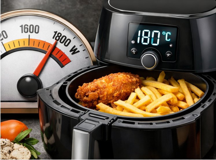 c&oacute;mo elegir una freidora de aire potencia